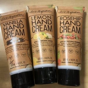 Set Of 3 Urban Hydration Hand Cream Moisturizing Lotion Natural Skin Care 4oz